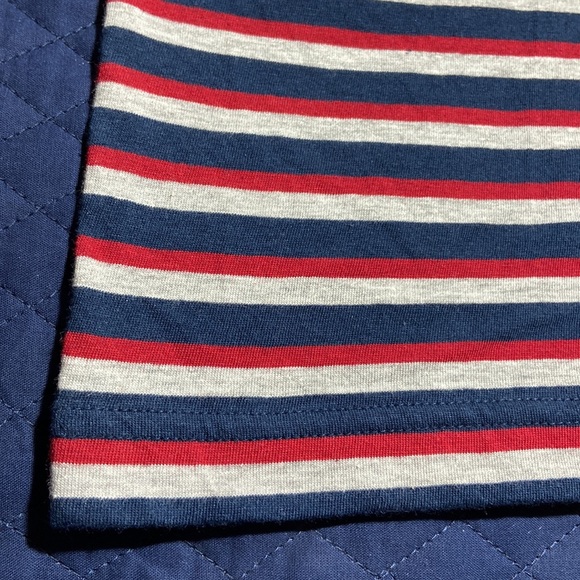George Multi Striped T Shirt. Size Small. Never Worn. Red. Blue. Gray. - Picture 6 of 9